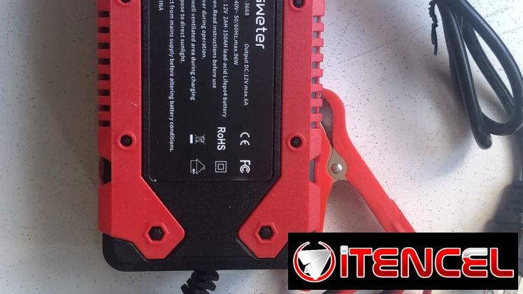 Cargador analizador baterias 12 Volt LiFePO4