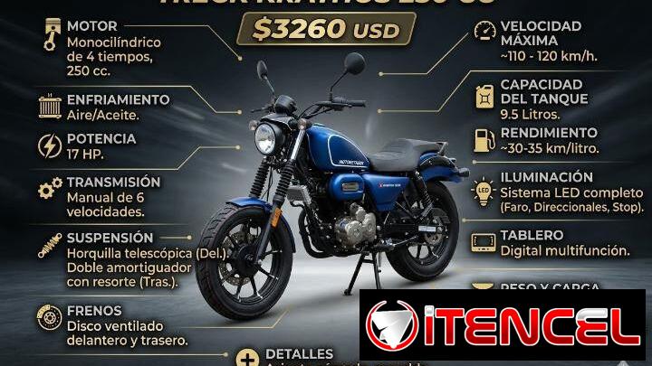 ​🔥 MOTOS TRECK NUEVAS CON PAPELES LISTAS PARA REGISTRAR 🔥