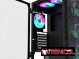Chasis Gaming Montech X3 + 3 fanes RGB de 120mm y 3 fanes RGB de 140mm, NUEVO en caja