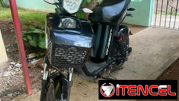 Se vende una bicimoto marca onebot sin batería. Todo en perfecto estado
