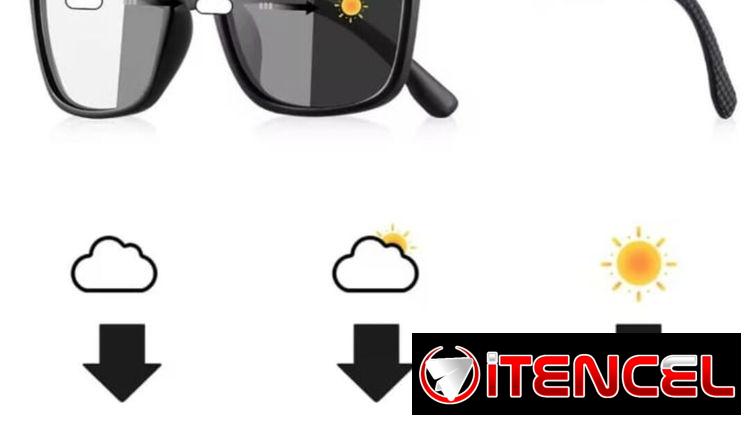 gafas cambiantes de color con armaduras de alta gama regalo especial para papá