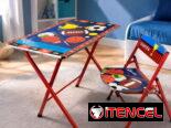 📢 Set para niñ@s, mesita con sillita incluida. Importados