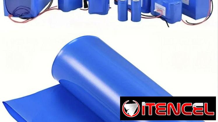 Rollo PVC termorretráctil para baterías