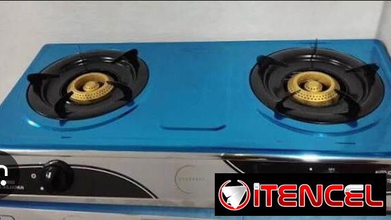 Cocina de meseta de 2 hornillas