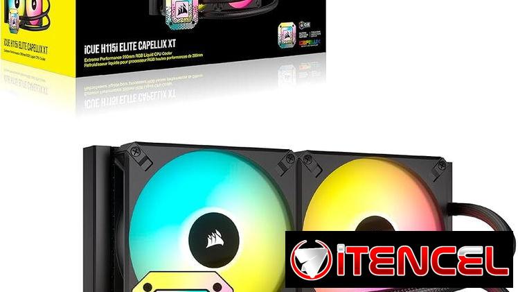 LO ÚLTIMO!!_ENFRIAMIENTO LIQUIDO CORSAIR iCUE H115i ELITE CAPELLIX XT RGB|SELLADO EN CAJA-0KM + GARANTIA(52971024)