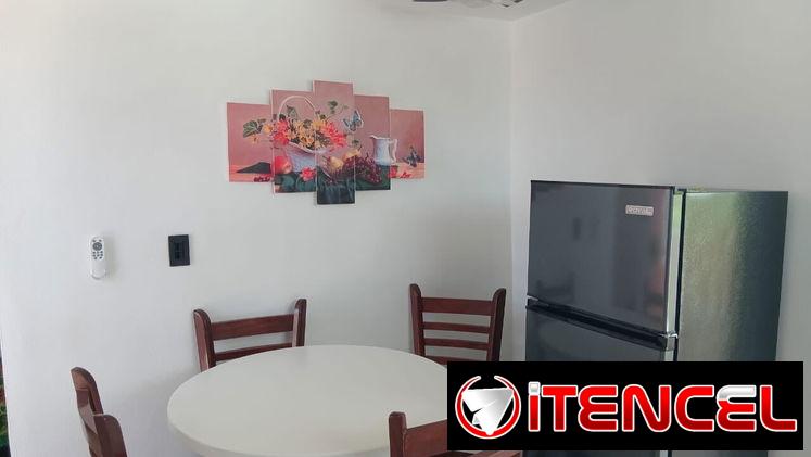 Renta líneal de apartamento remodelado  dos cuartos y un baño