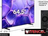 Smart TV Samsung 65” Clase Crystal UHD U8000FB 4K  2025 – UN65U8000FBXZA