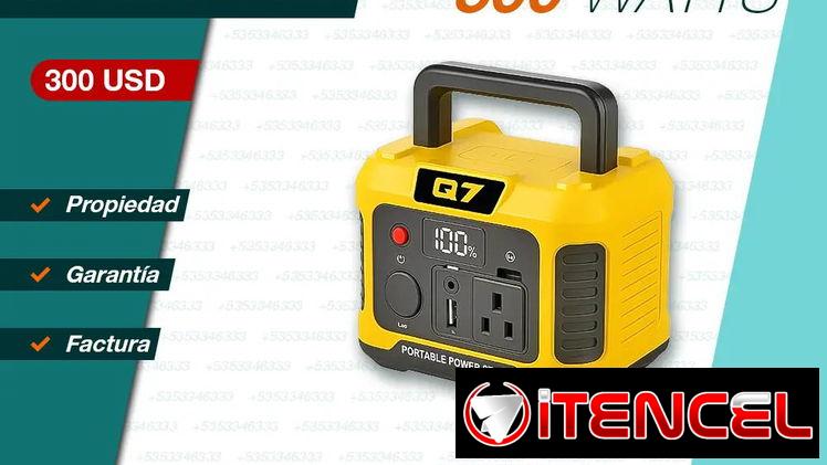 Banco – Estación de carga 500 W (12 V – 120 V) Q7. Producto con factura y garantía que usted estrena