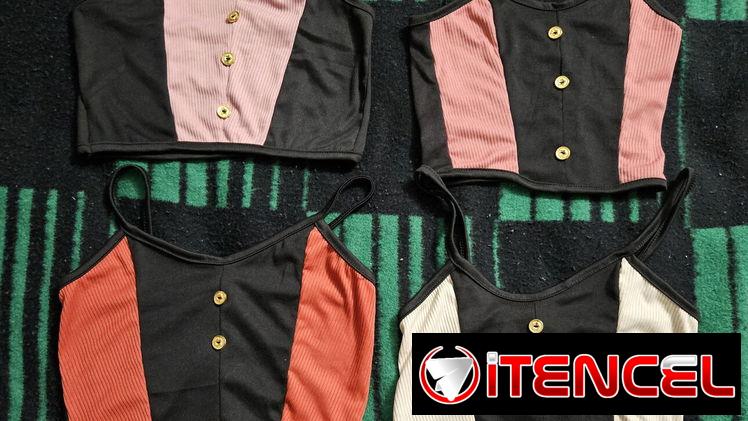 Blusas cortas