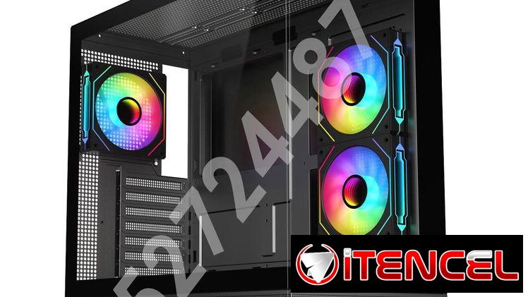 ✅✅52724487 – Chasis Gaming Semi panorámico SAMA SV-02 + 3 fanes ARGB✅✅