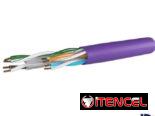 BARPA Cable Cat.6 U/UTP LSZH – 23AWG CABLE DE COBRE CAT6 U/UTP – LSZH -23 AWG – 0,55mm 305m Conector Macho RJ45