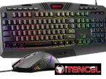 Combo Gaming Redragon S101 Teclado + Mouse RGB USB con Reposamuñecas