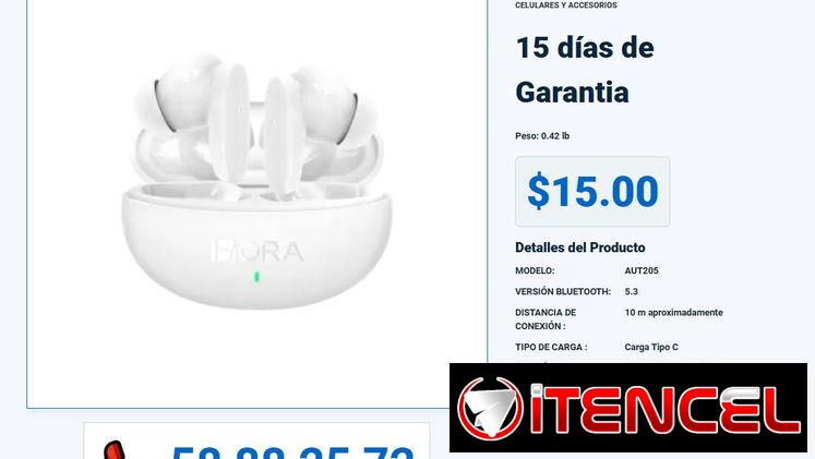 AUDÍFONOS INALÁMBRICOS AUT205 VPT-0022