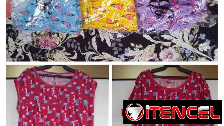 Batas de casa, licras, ajustadores, vestidos, tenis, sandalias