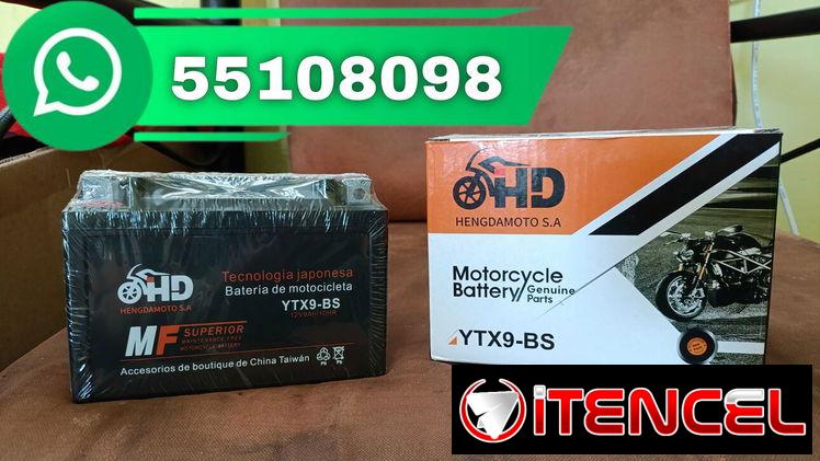Baterías de tornillos para motos de combustión