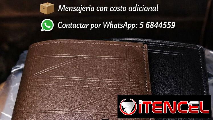 Cartera de cuero para hombres