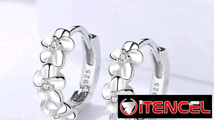 Pendiente  de plata 925