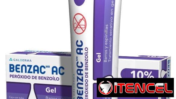 GEL PEROXIDO BENZOILO 10% ELIMINA ACNÉ PUNTOS NEGROS