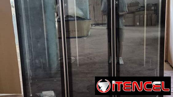 Nevera Exhibidora Vertical GBR doble puerta de 30 pies 🐻