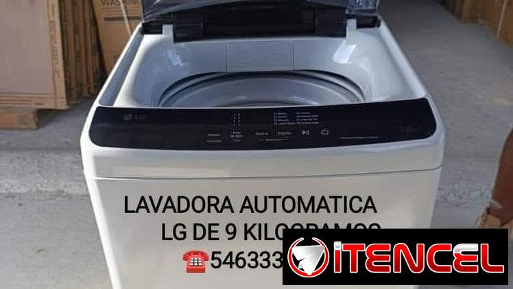 LAVADORA AUTOMATICA LG 9 KG