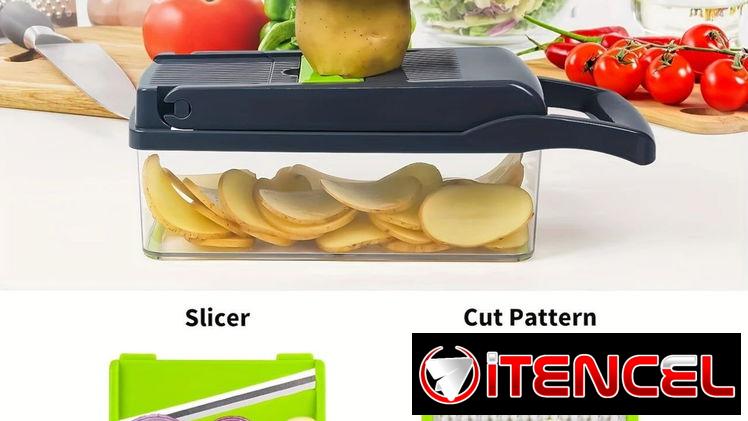 Picadora de verduras 16 en 1 | Con garantía | videojuegoshabana.com