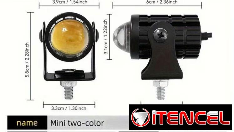 Ganga!!! Neblineros luces exploradoras para moto.