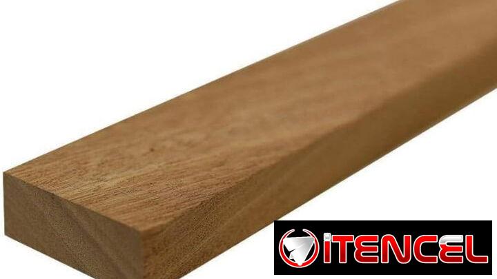 Tablón de madera africana. Ideal para barra, trabajos finos o proyectos de artesanía.