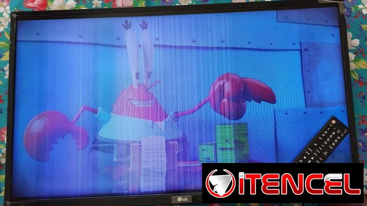 Televisor LG Full HD de 32 plgs, con su mando para piezas de repuesto. 58436040 Altabana