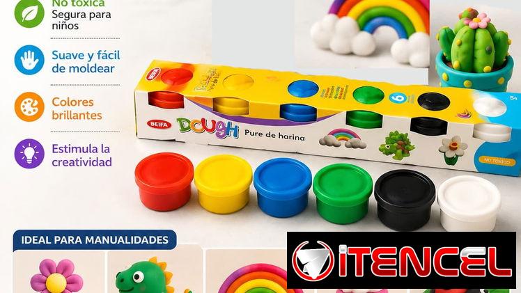 Set de Plastilinas BEIFA DCOUGH – Creatividad sin límites