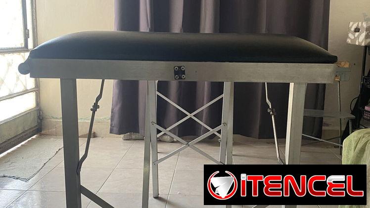 Camilla para dar masajes corporales
