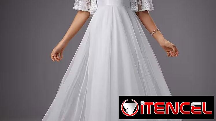 Se vende vestido de novia, talla L.