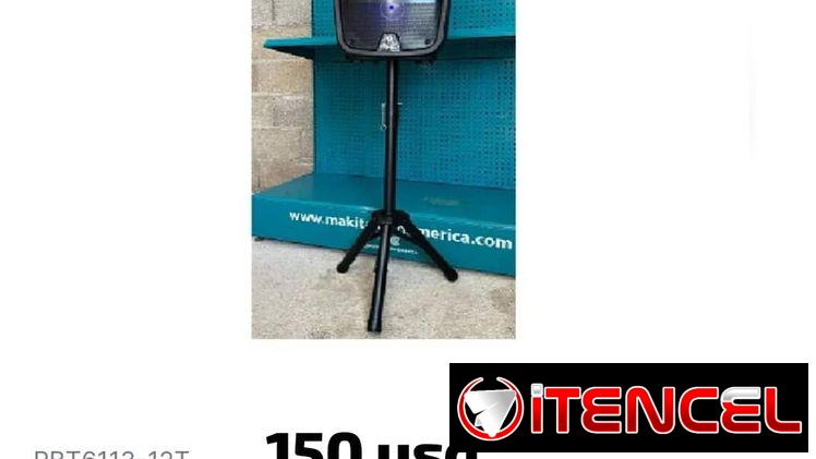Bocina Royal de 3000w con trípode