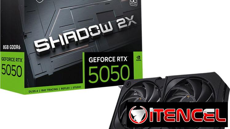 Tarjeta gráfica marca MSI modelo RTX5050™ SHADOW 2X OC Edition 8GB GDDR6 NUEVA en su caja