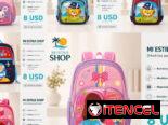 Mochilas para cuido o escuela
