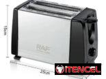 Tostadora de 2 rebanadas 650 W RAF R.92103-110