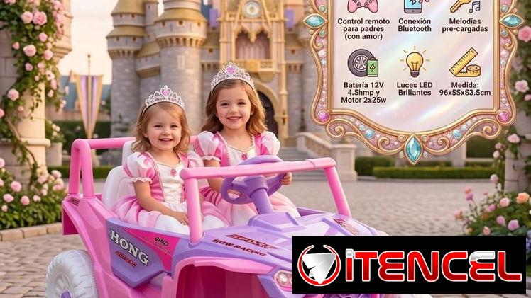 190usd Carro electrico para niña nuevo en caja