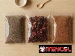 Linaza, chía, flor de jamaica, Ashwagandha, valeriana, colágeno, creatina, suplemento de biotina y adelgazante