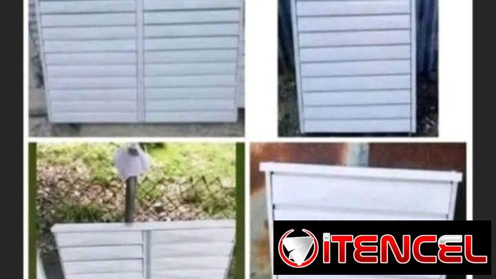 Ventanas de zinc galvanizado