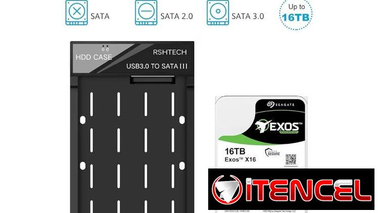 💾⚡ Base Dock Externa USB 3.0 a SATA – Hasta 16TB – ¡Nueva!