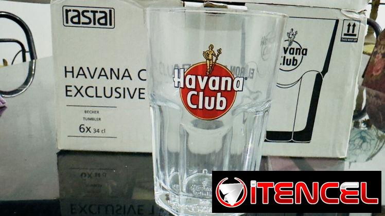 Vasos havana club ( san marco o granity)