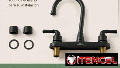 Grifo para Fregadero GREENPRO Negro Mate