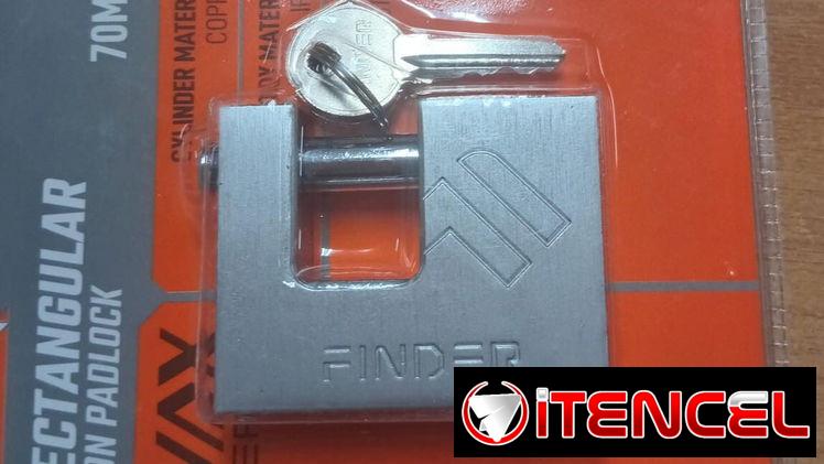 CANDADO RECTANGULAR DE HIERRO, ENTREGA DE FACTURA. VARIEDAD DE CANDADOS Y ARTÍCULOS DE FERRETERÍA, ELECTRODOMÉSTICOS…