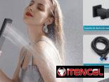 Ducha cuadrada diseño moderno color negro . 140 USD