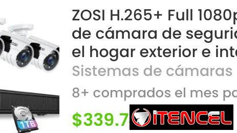 Vendo sistemas de camaras de seguridad y vigilancia, con soporte de energia solar, graban video y audio