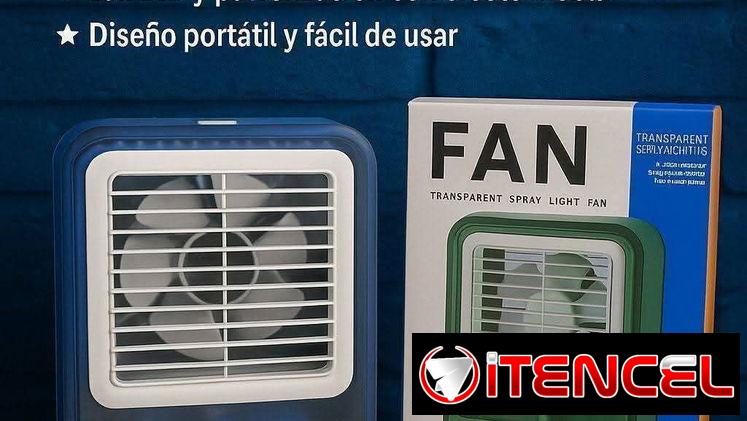 Ventilador Humidificador recargable