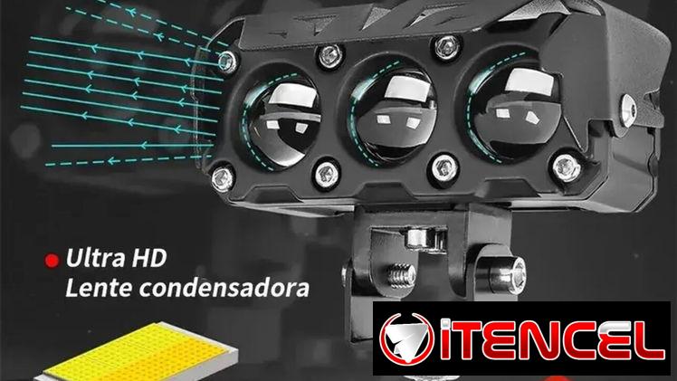 Neblineros 3 lupas led