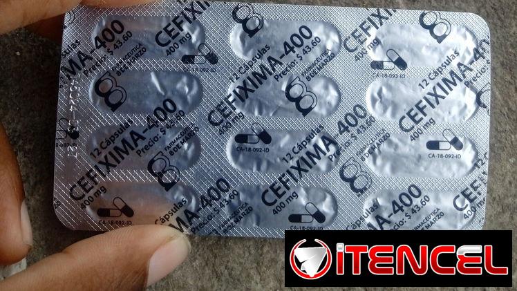 Cefixima 400mg cubana 🇨🇺 🇨🇺 🇨🇺 blíster de 12 tabletas nacional no importado cuento con mensajería por un módico pr