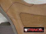 Botas femeninas número 39 color carmelita