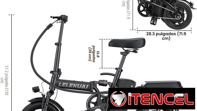 🚲 SE VENDE BICICLETA ELÉCTRICA LELEKUAI T1 PLEGABLE NUEVA EN SU CAJA USTED LA ABRE🚲