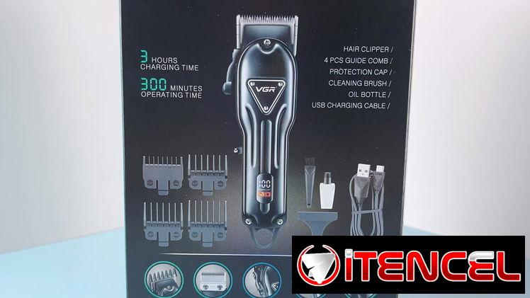 37 USD – MAQUINA DE PELAR INALAMBRICA VGR – 051